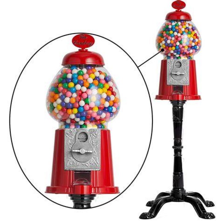Where do I find the gumball machine?