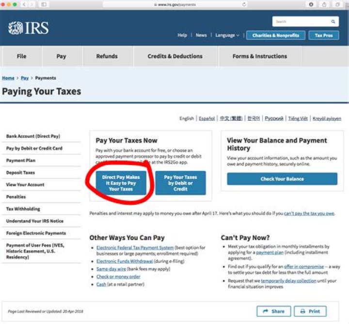 Where do I mail my estimated tax payment?
