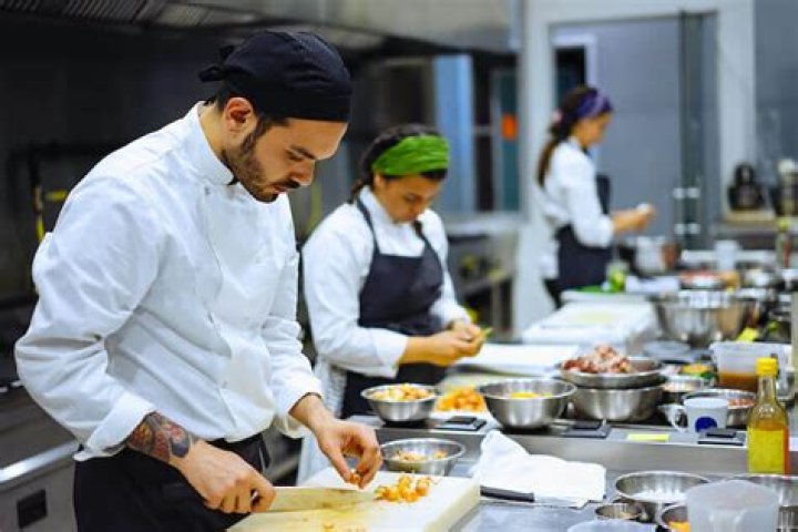 Where do professional cooks work?
