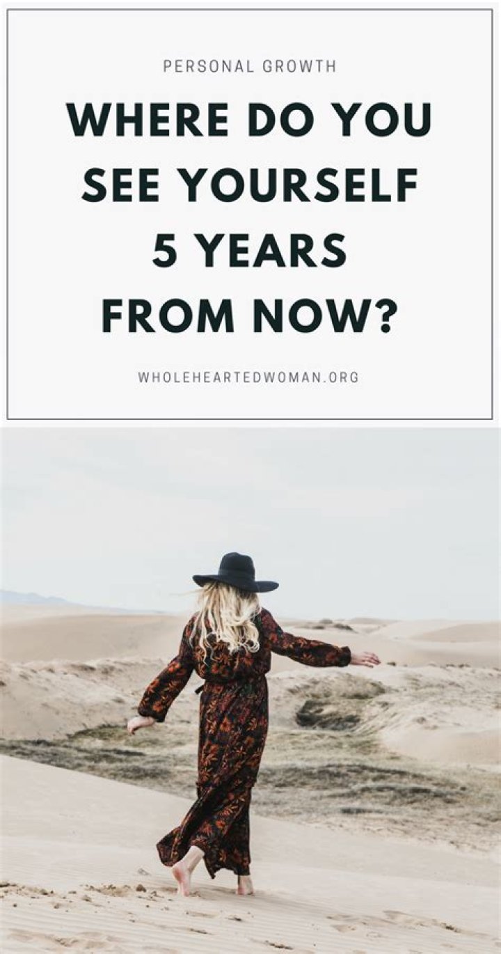 Where do you see yourself 5 years down?