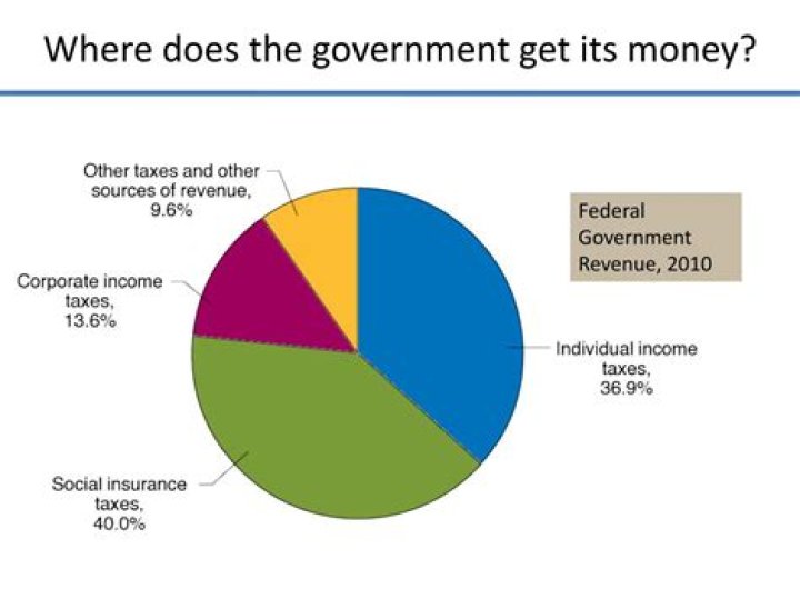 Where does the government get its money from?