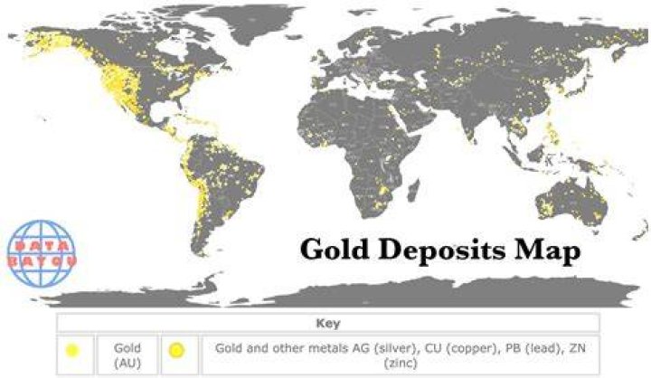 Where in the world is gold used the most?