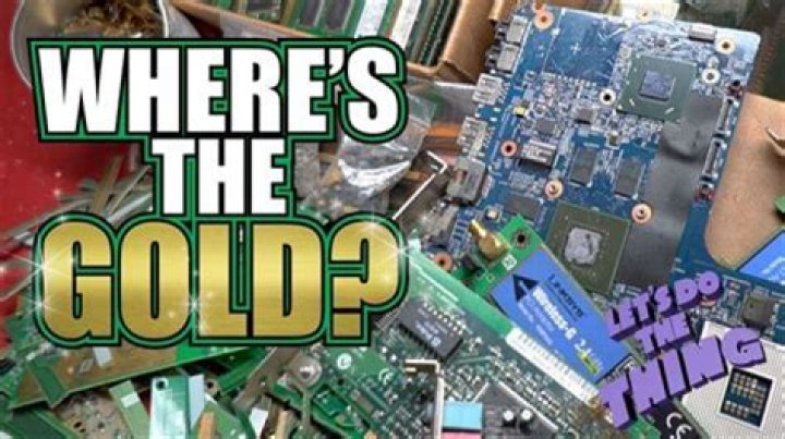 Where is gold used in computers?