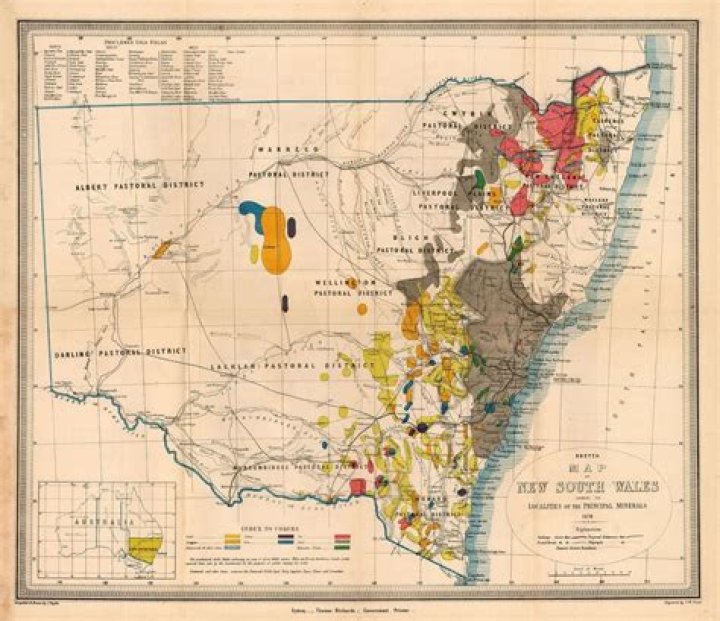 Where was gold found NSW?