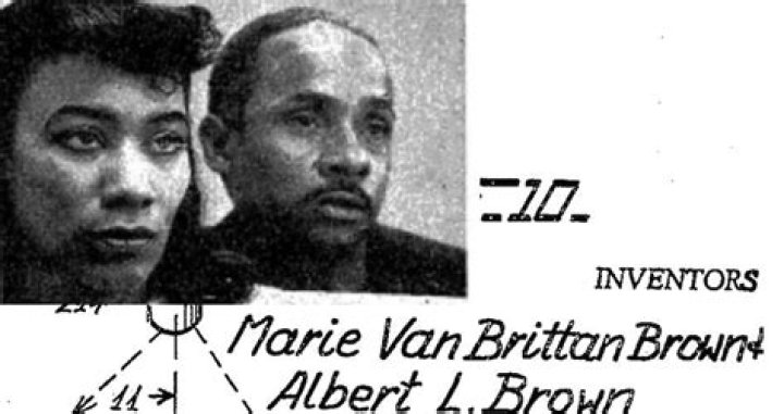 Where was Marie van Brittan Brown from?