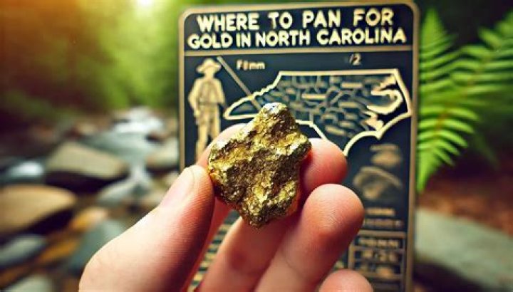 Where was the most gold found in North Carolina?