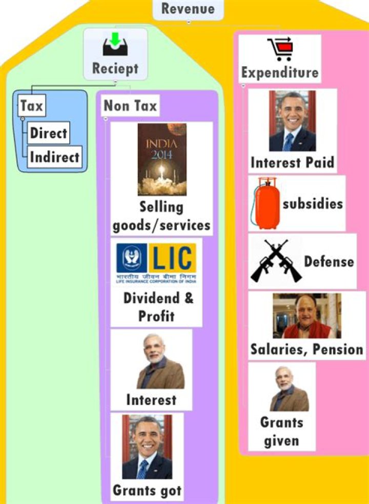 Which are the major sources of non-tax revenue explain any three?