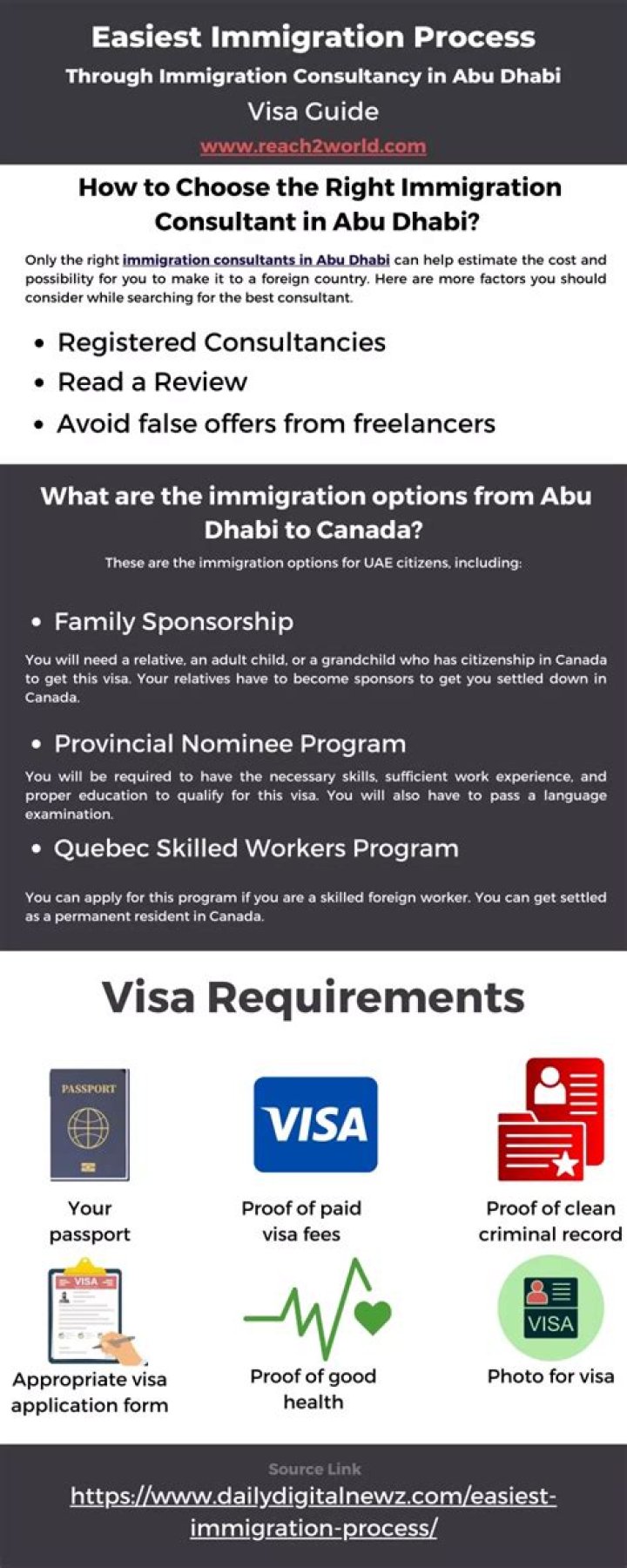 Which country has easiest immigration process?