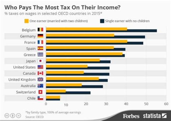 Which group pays most taxes?