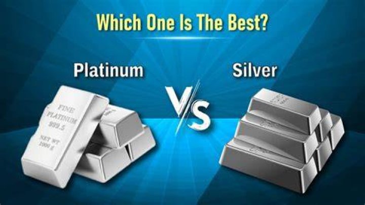 Which is lighter platinum or silver?