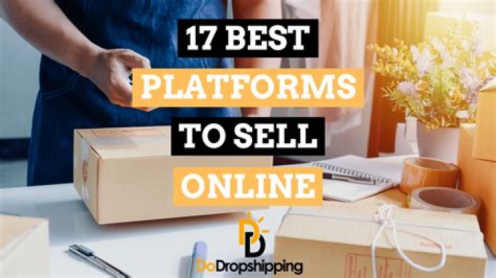 Which is the best site to sell your products online?