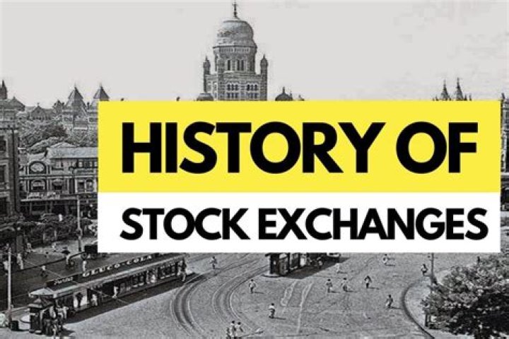 Which is the first stock market in India?