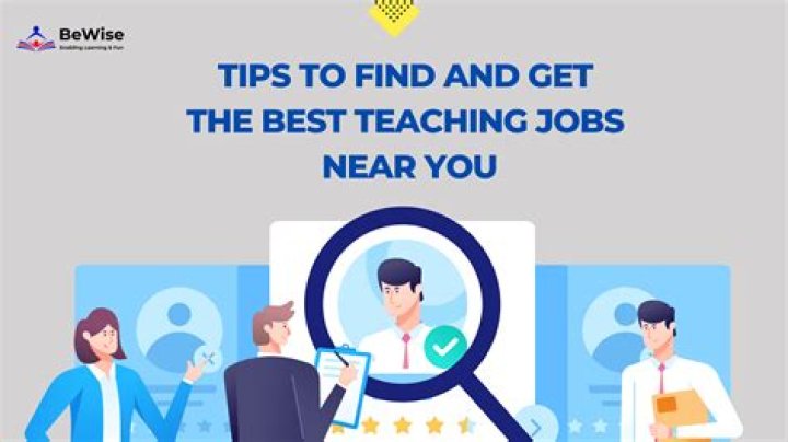 Which job is best for teaching?