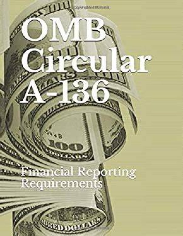 Which OMB Circular provides financial reporting requirements?