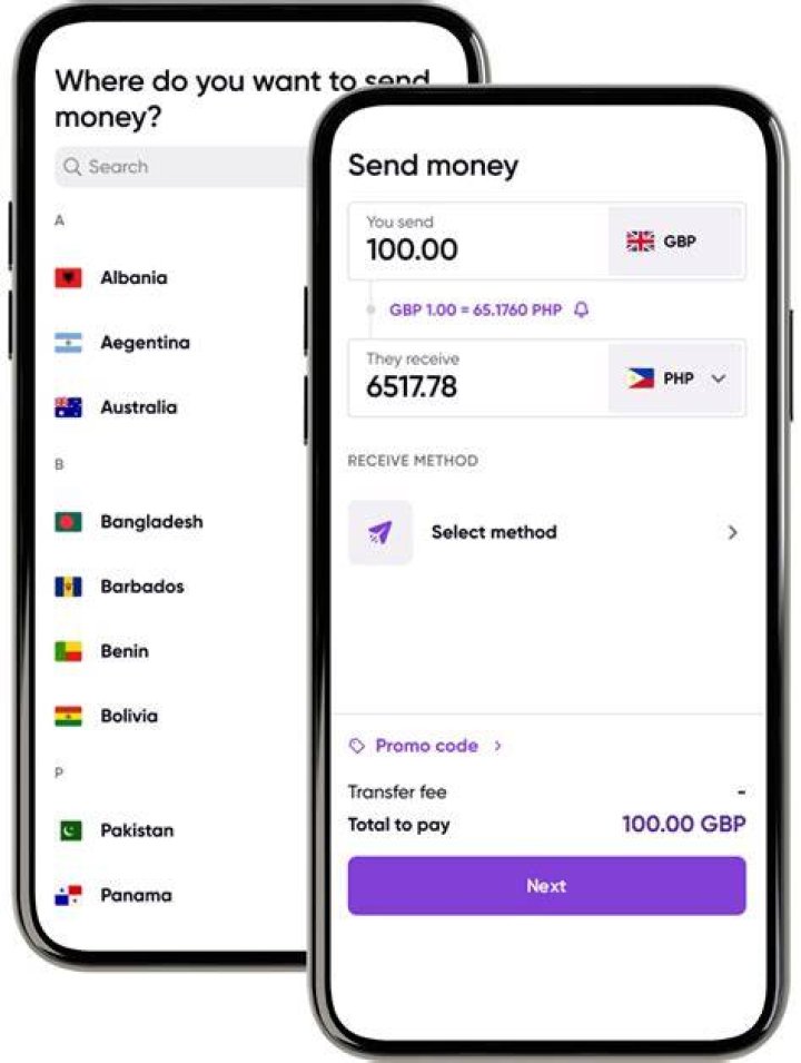 Which Online money transfer is cheapest?
