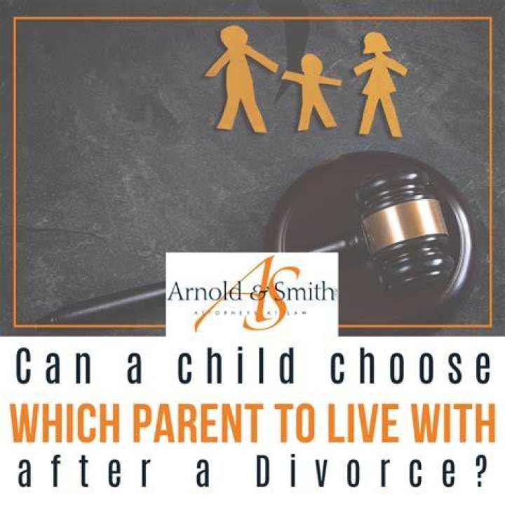 Which parent gets the child after divorce?