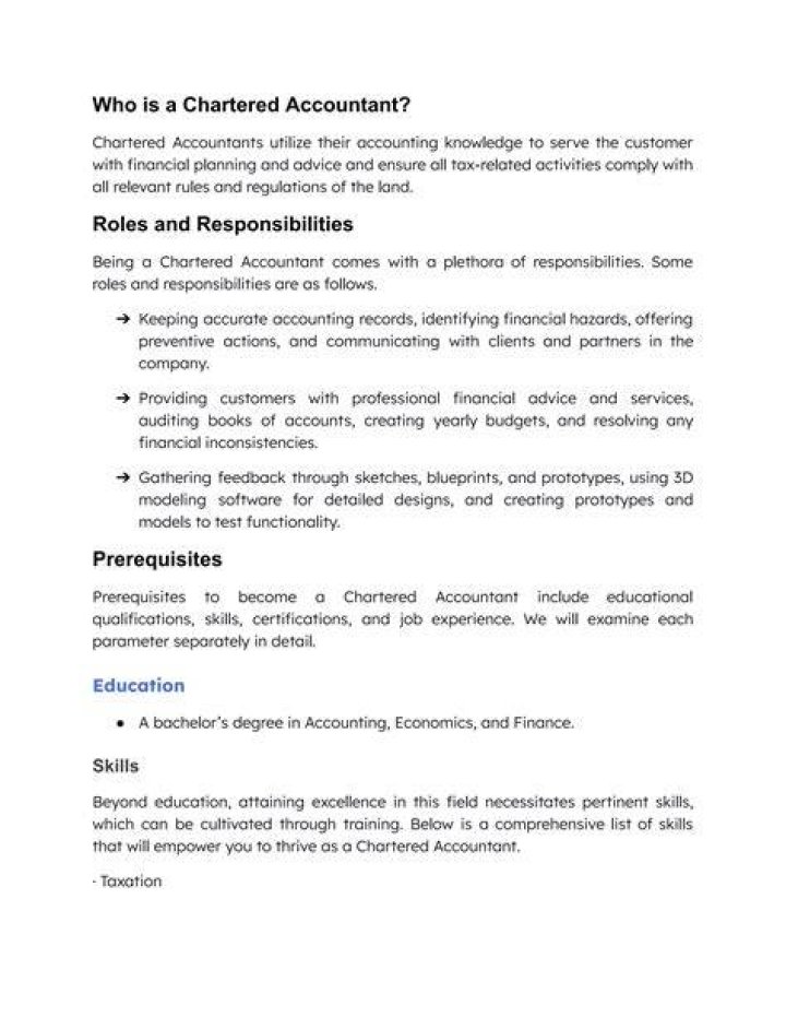 Who are accountants customers?
