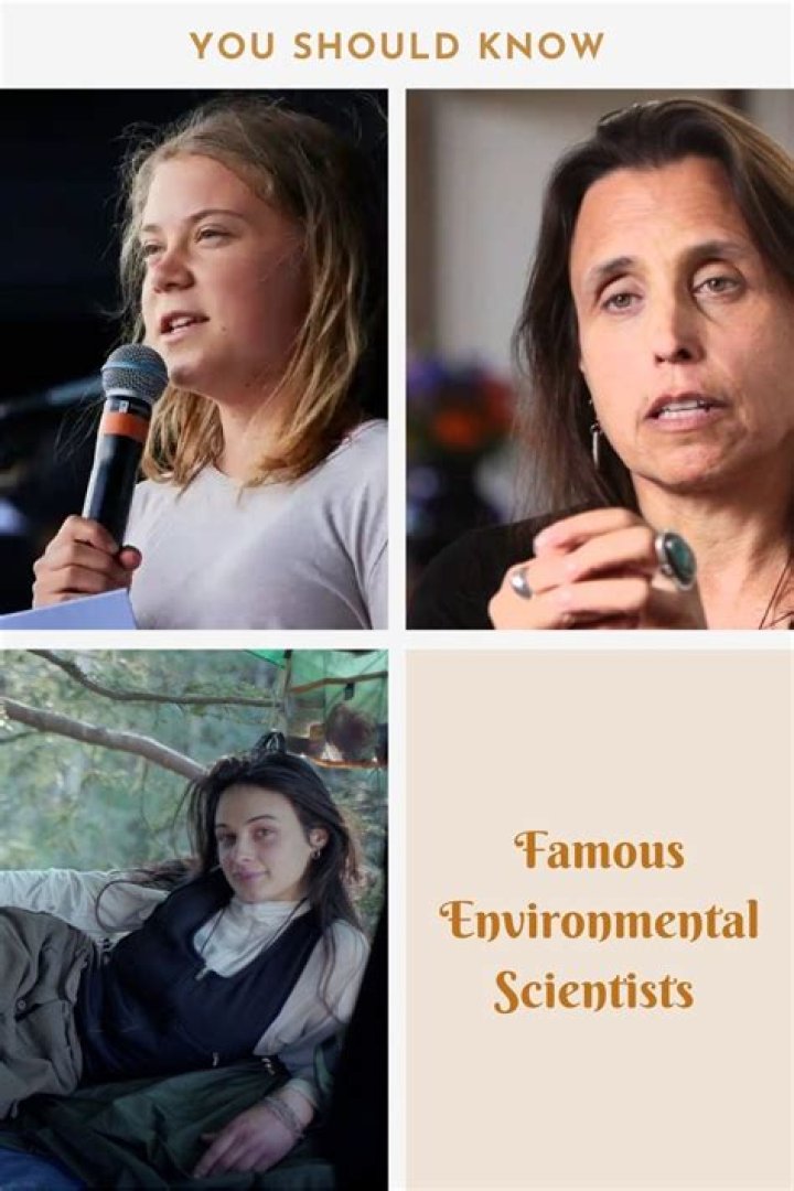 Who are some famous environmental scientist?