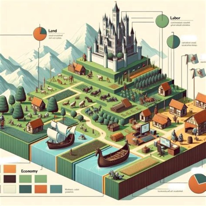 Who controlled the medieval economy?