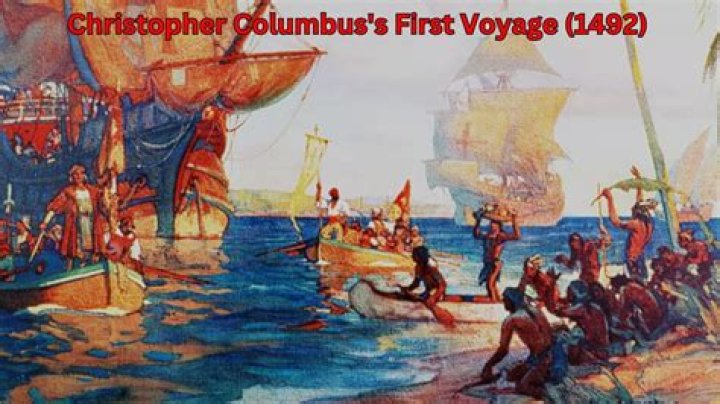 Who did Columbus finally convince to finance his voyage?
