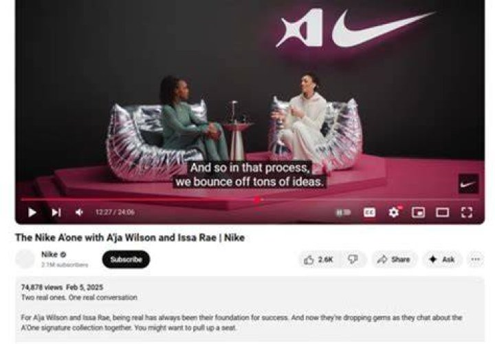 Who does the marketing for Nike?