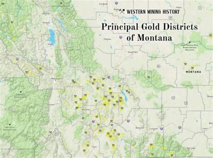 Who found gold in Montana?