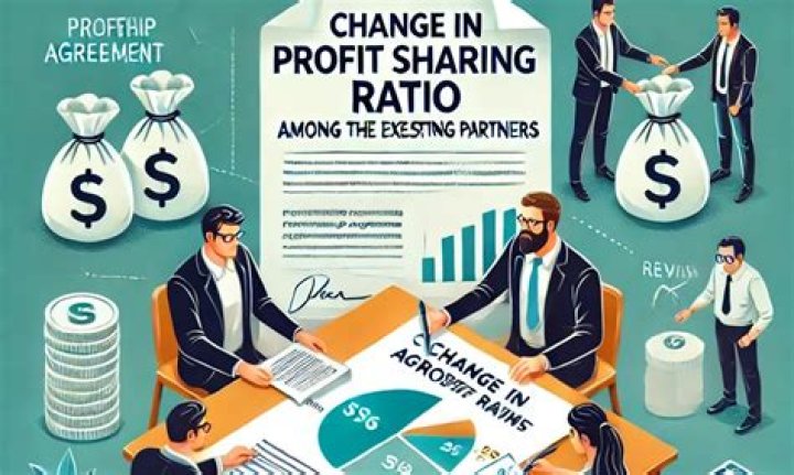 Who gets the profits in a partnership business?