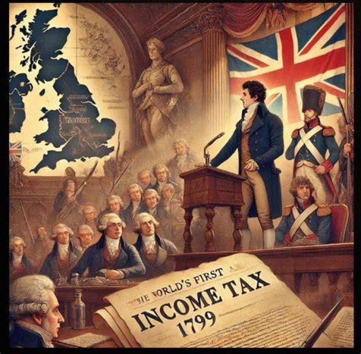 Who instituted the first income tax?