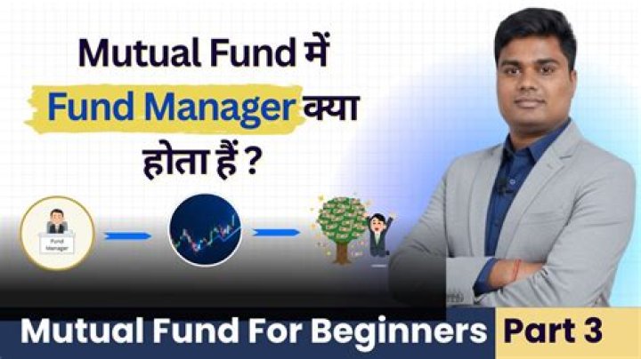 Who is fund manager in mutual fund?