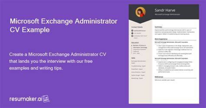 Who is Microsoft Exchange administrator?