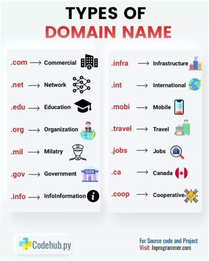 Who is responsible for domain names?