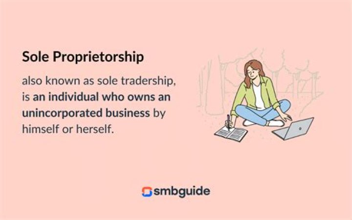 Who is the sole owner of a business?