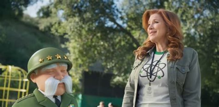 Who is the woman in the general insurance commercial?