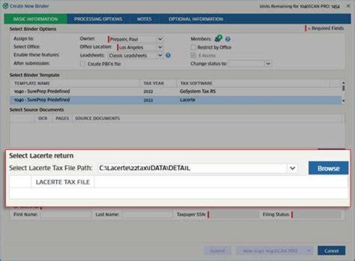 Who owns Lacerte tax software?