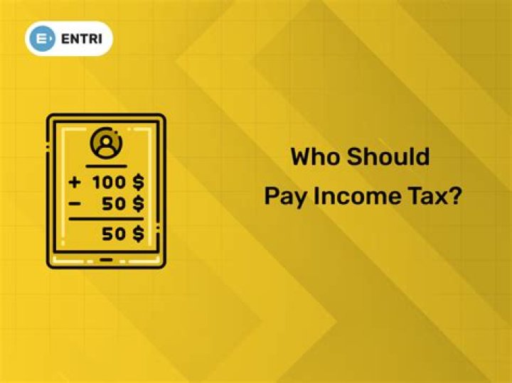 Who should pay tax?