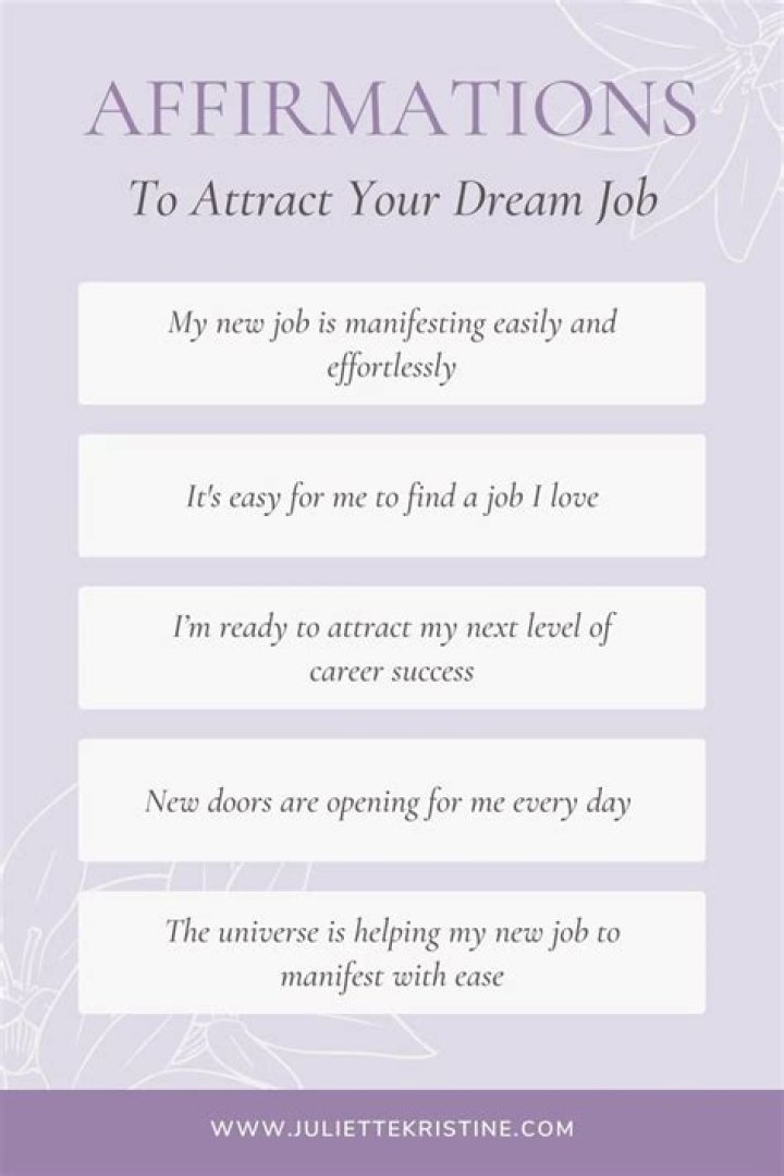 Who should you be referred to if you want to get a job?