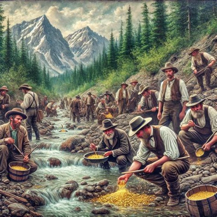 Who was credited for discovering gold?
