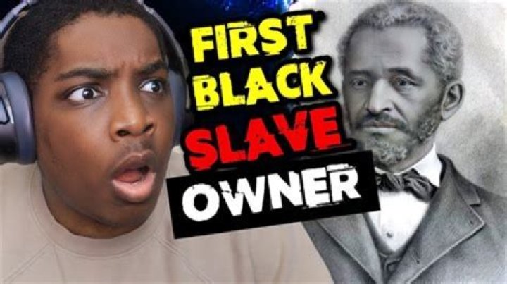 Who were the British slave owners?