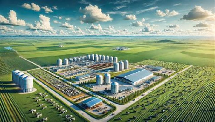 Why are farms in the western part of the Midwest larger?