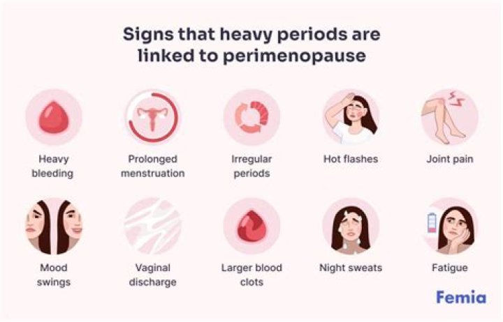 Why are my periods so heavy at 43?