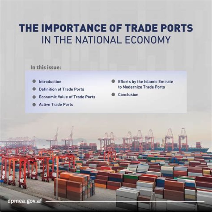 Why are ports important for trade?