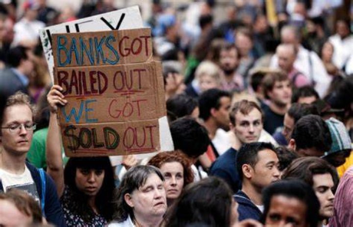 Why did banks go under in 2008?