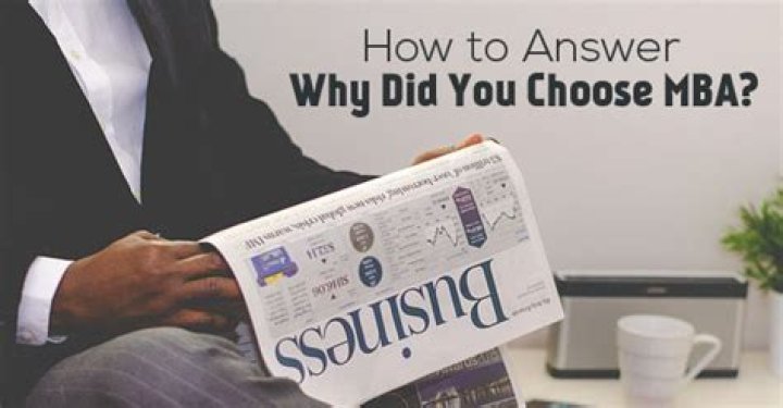 Why did you choose MBA Sample answer?