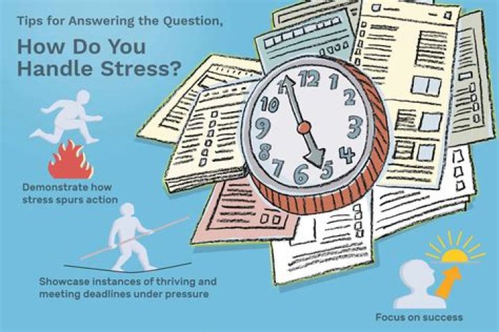 Why do people say how do you handle stress?