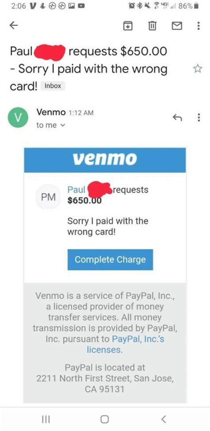 Why does it say card Cancelled?