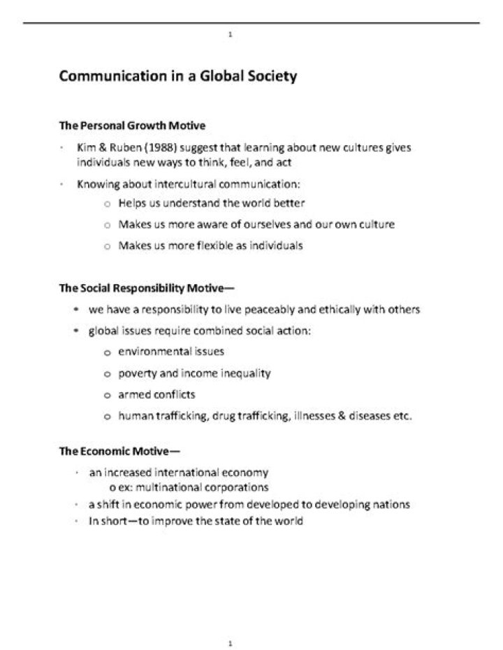 Why is it important to communicate effectively in a global society?