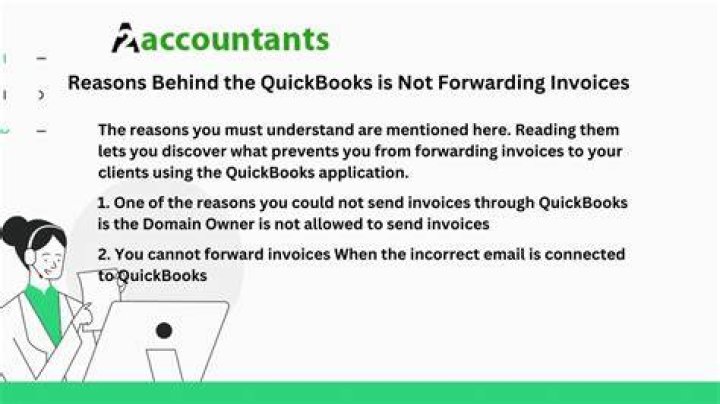 Why is QuickBooks not sending invoices?