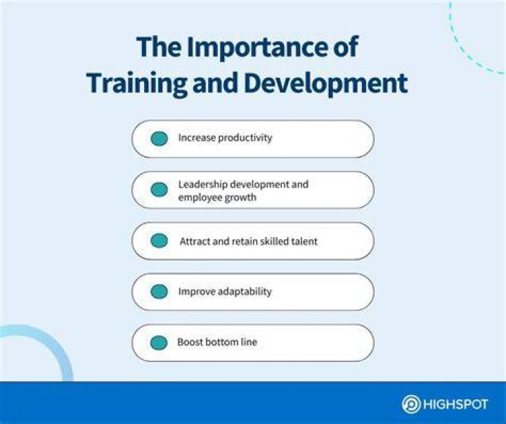 Why is there need for training in industry?