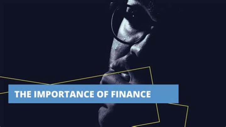 Why the study of finance is important?