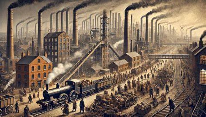 Why was industrialization A blessing and a curse?